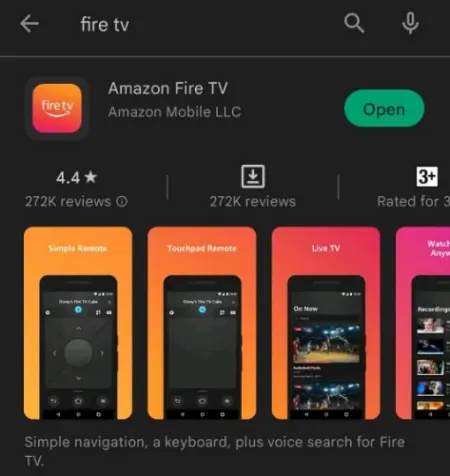 Install the Fire TV app on your phone from PlayStore or iOS App Store