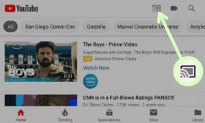 Screen Cast App on Vizio TV Using Android Phone