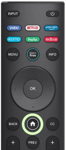 Vizio TV Remote Without V Button