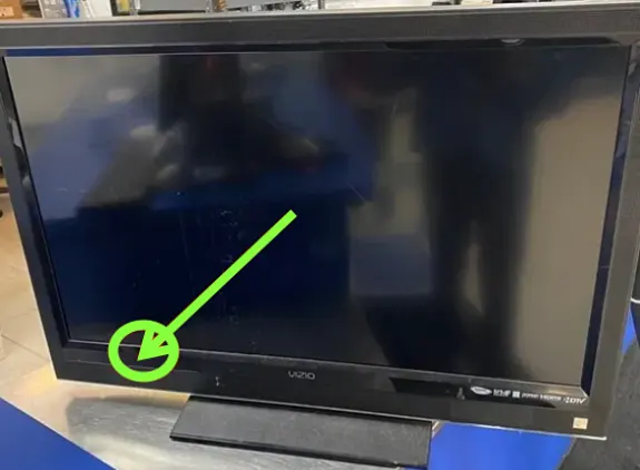 Power Button on Vizio TV Models Before 2015