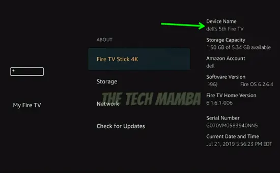 How to Find Fire TV Stick Name