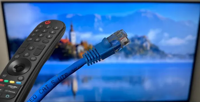 Connecting Ethernet Cable To LG TV