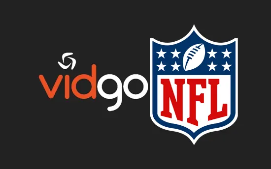 NFL Live Games On Vidgo